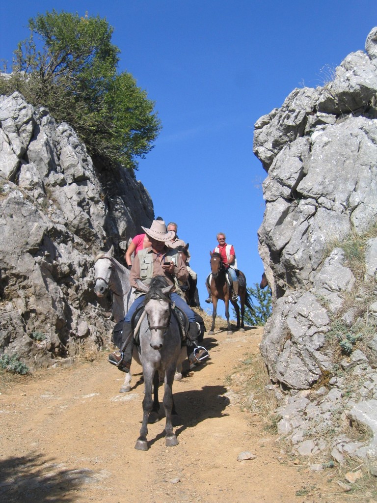 Horse riding holidays in Sicily.